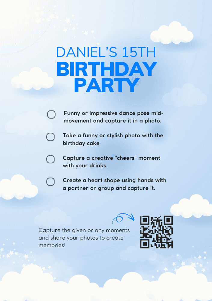 sharing photo canva template