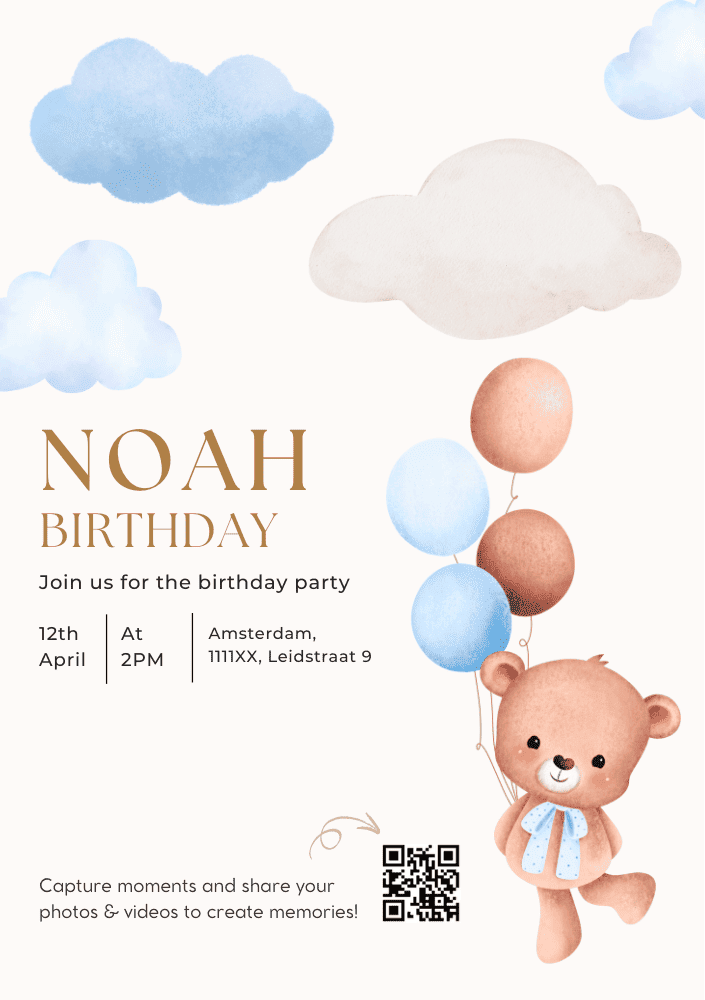 sharing photo canva template